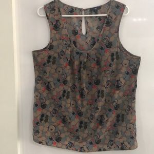 Gap Multicolor Print Blouse
